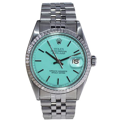 rolex tif fant und co|rolex tiffany blue dial.